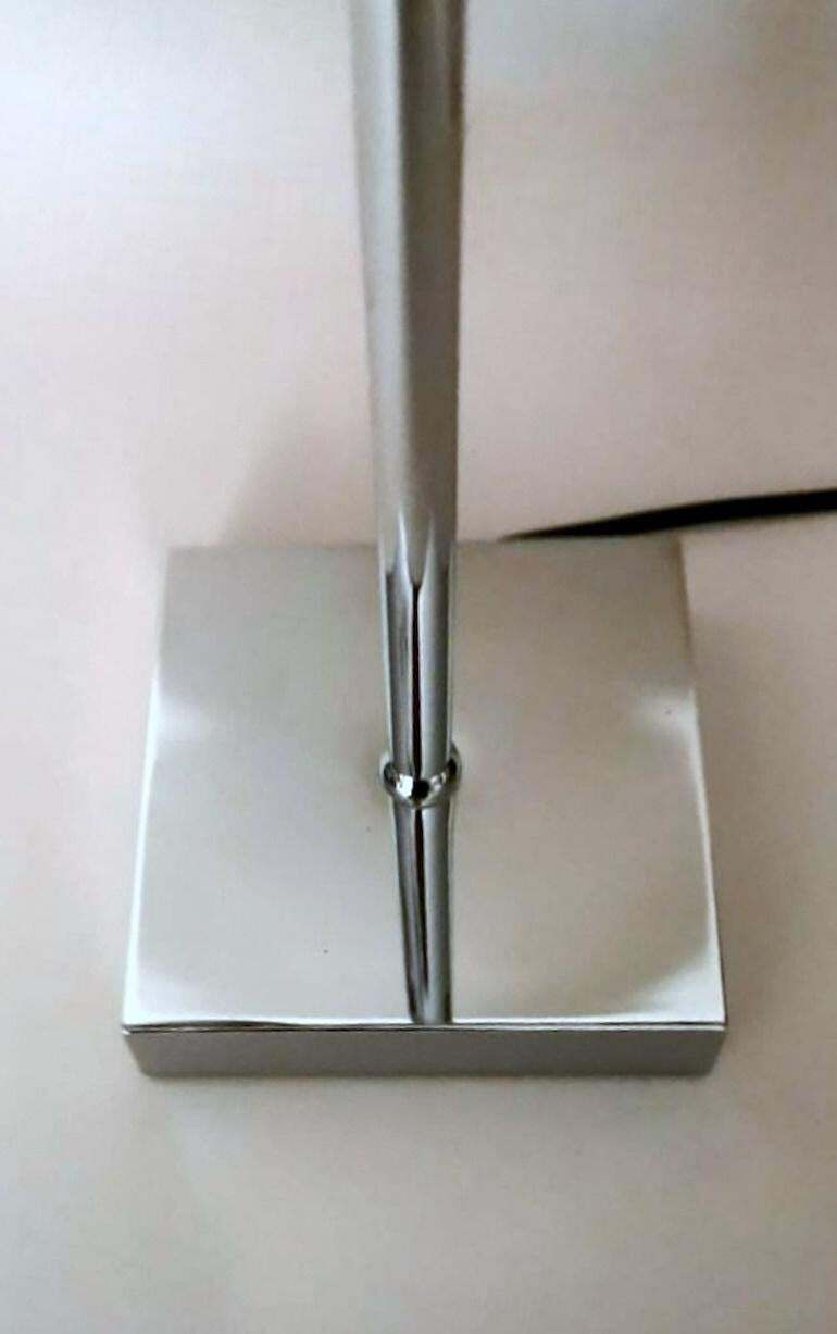 photo buy Space Age  Goffredo Reggiani Style Italian Chrome Plated Metal Table Lamp