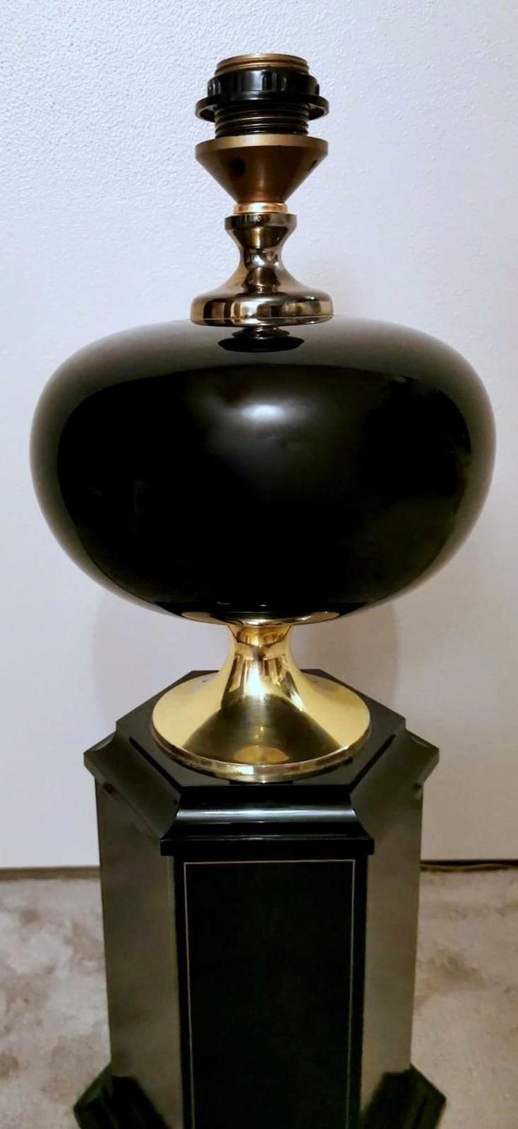 Maison Jansen Attibuted Hollywood Regency Style French Table Lamp photo 719.0