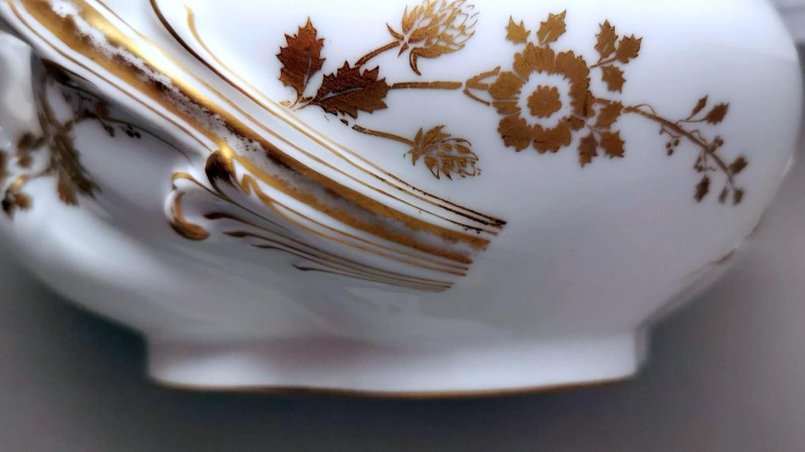 photo buy Haviland & Co. Limoges French Porcelain Salad Bowl With Tray