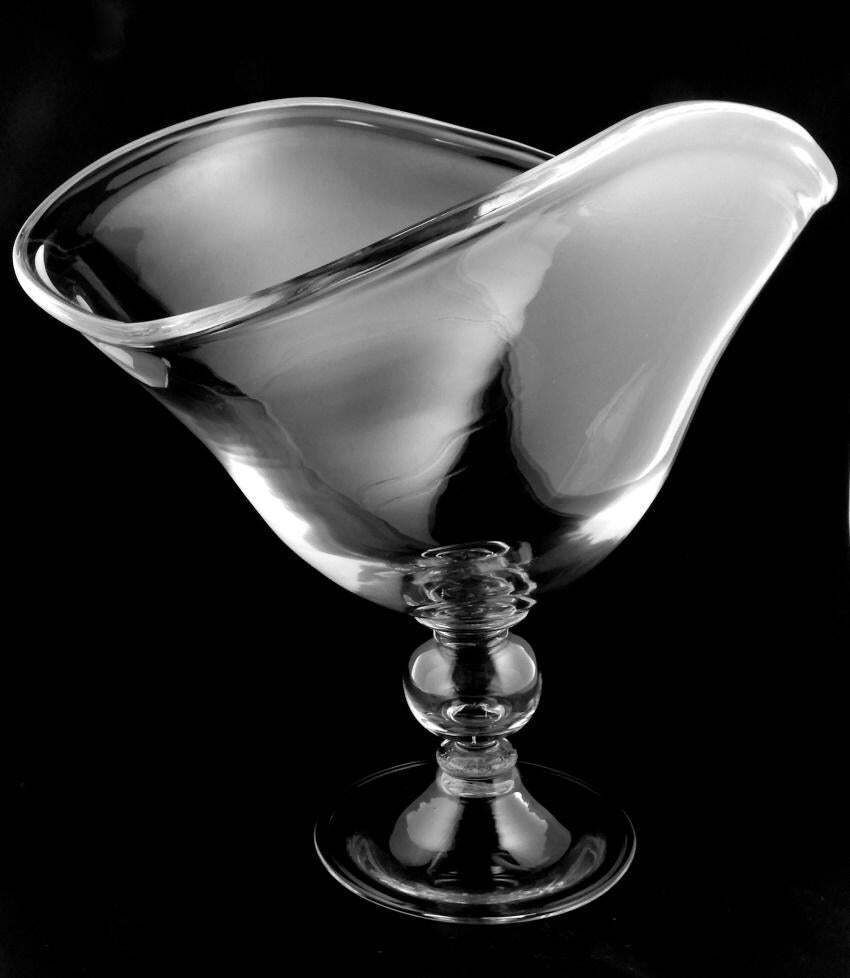 photo furniture Art Deco Italian Crystal Table Centerpiece Completely Smooth