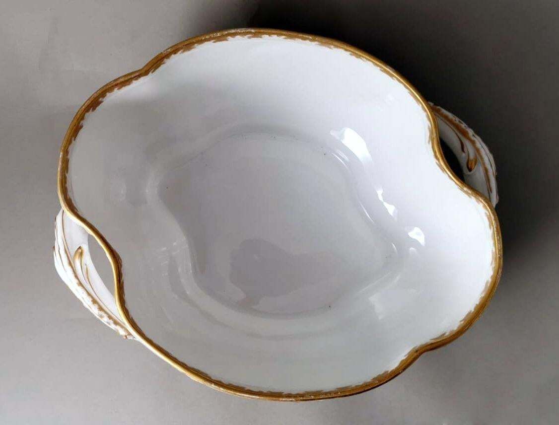 photo buy Haviland & Co Limoges French Tureen In White Porcelain And Gold Decoration