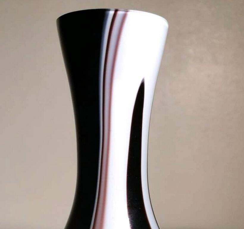 Home Decor Moretti Carlo Murano Vase In Colored Opaline Glass photo