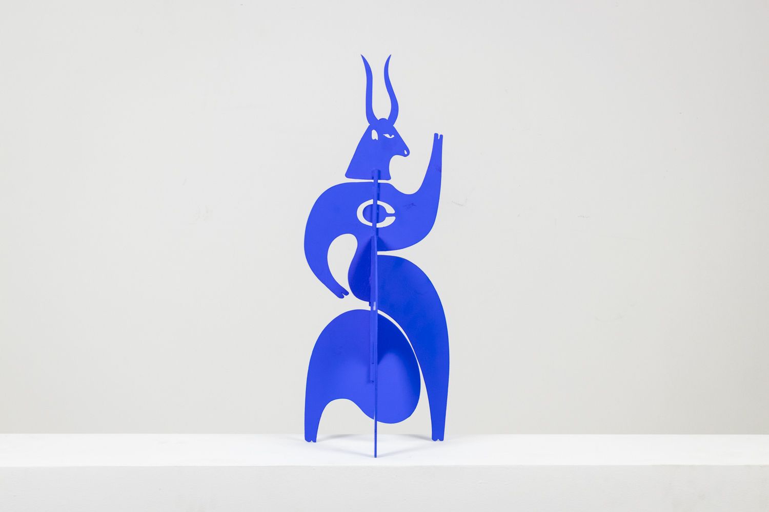Antonine De Saint Pierre. Blue “Tauride” Sculpture. Contemporary. photo 1400.0