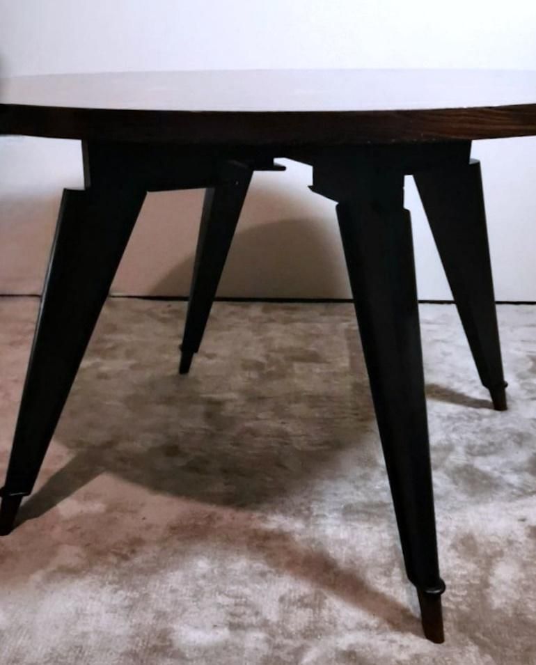 photo buy Ico Parisi Style Large Round Italian Coffee Table