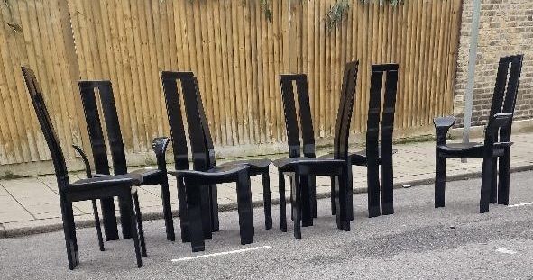 1970s Italian  Dining Chairs By Pietro Costantini photo Furniture