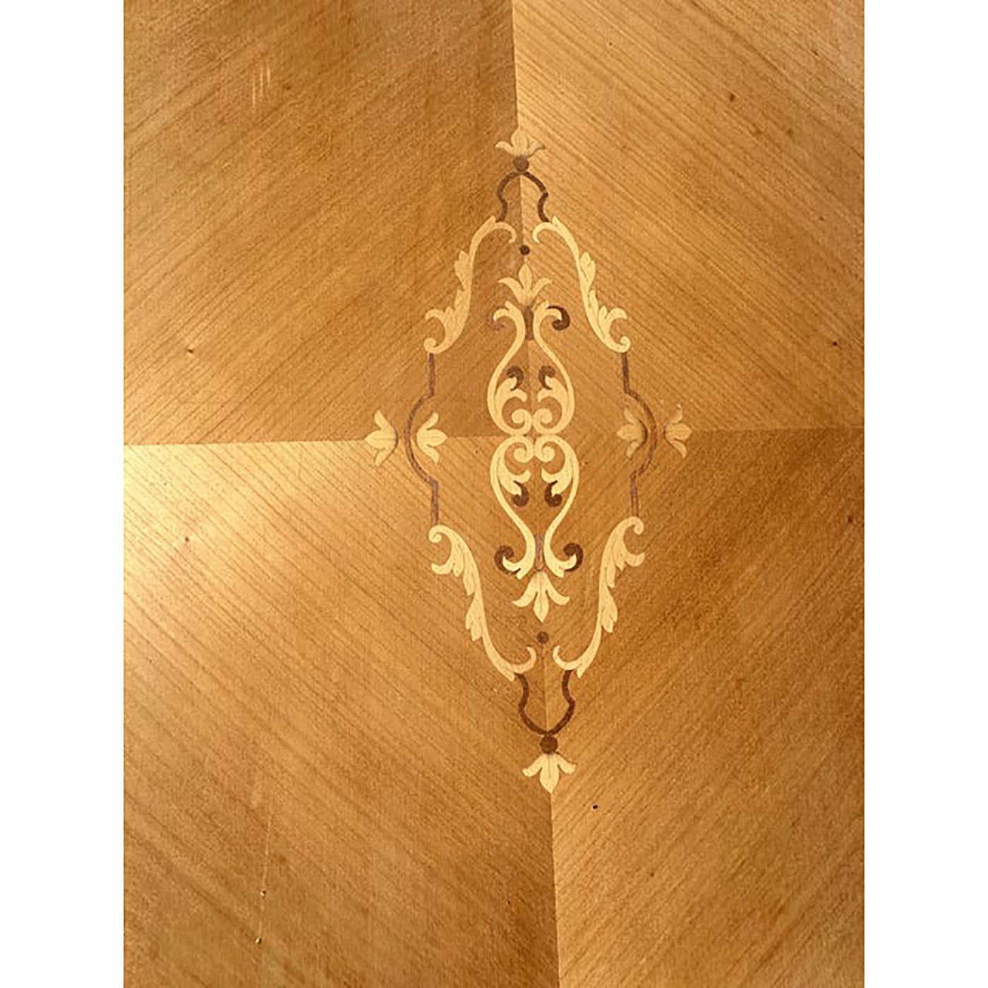 Contemporary Italian Natural Walnut Sideboard With Cherry Inlays photo 4800.0