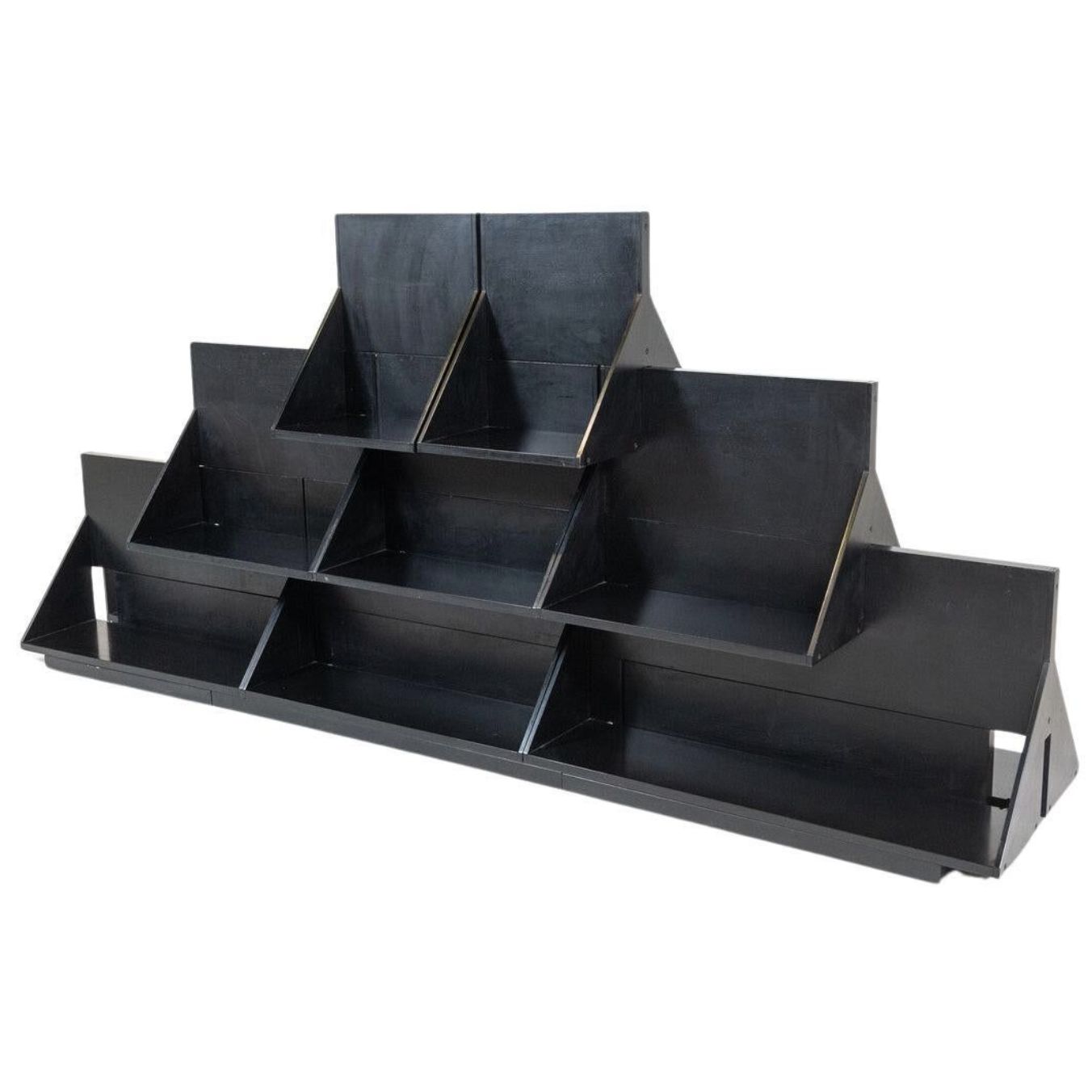 Double Sided Bookcase ” Uno Sull’altro” By Ugo La Pietra , 1968