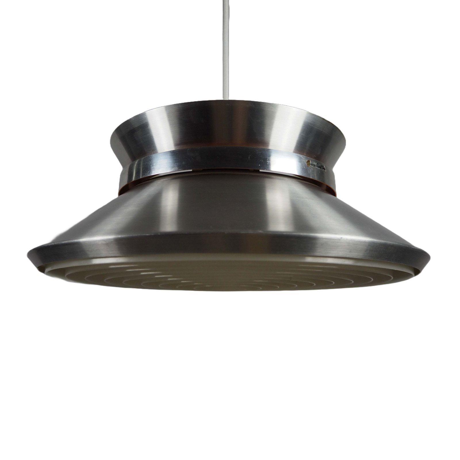 Aluminum Pendant Lamp By Carl Thore For Granhaga, 1970s photo 135.0