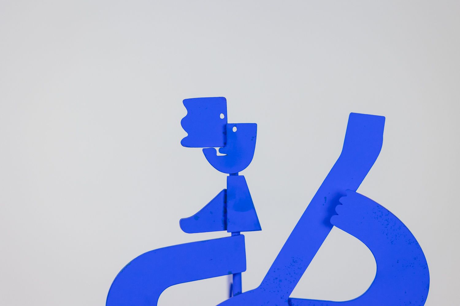 Antonine De Saint Pierre. “Mr Guitare” Sculpture. Contemporary. photo Art
