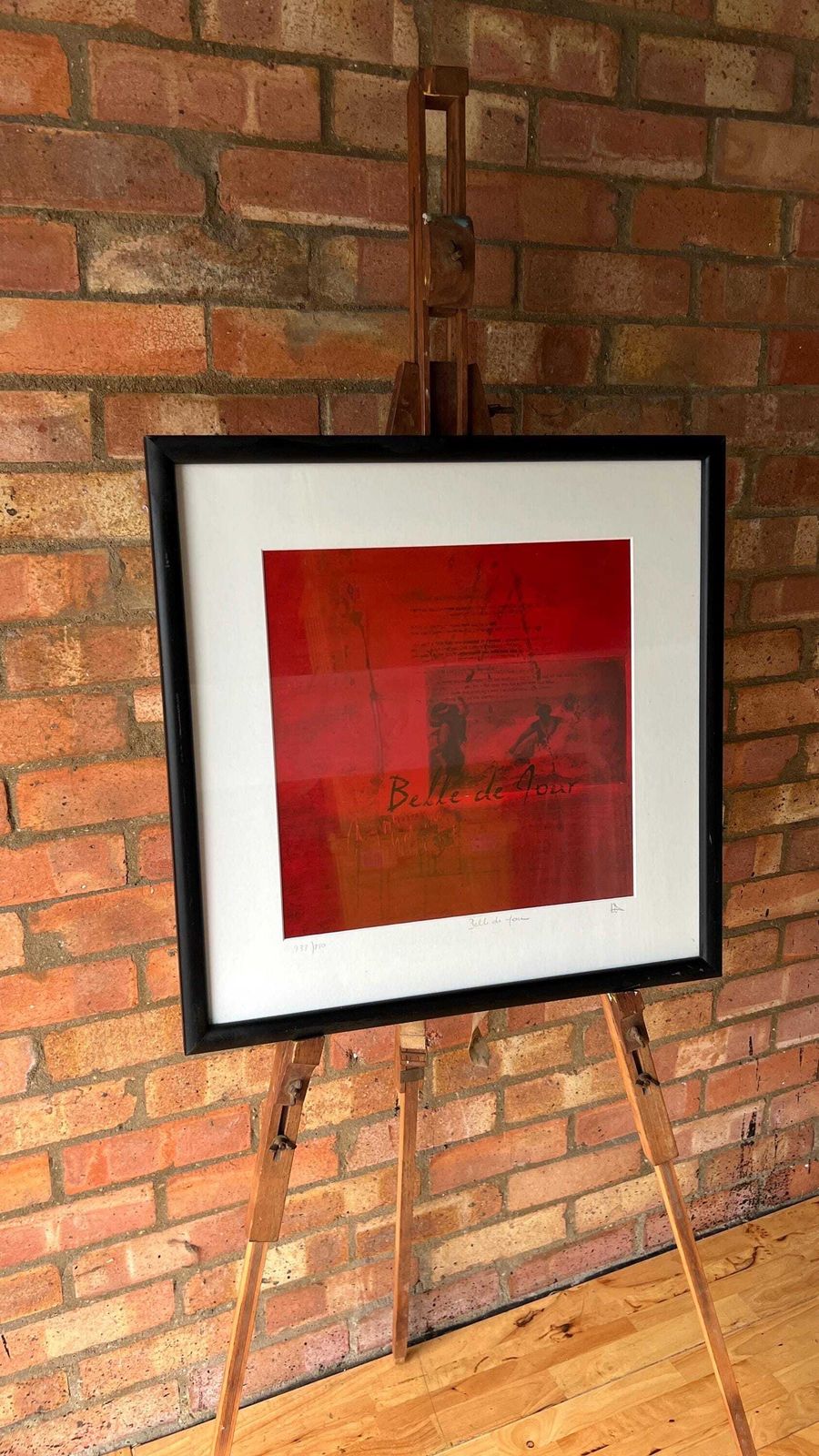 photo for sale Signed Limited Edition Abstract Print By Natacha Pirnay – Framed