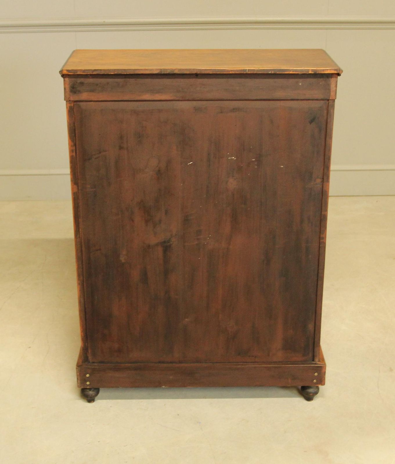 A Victorian Walnut Pier Display Cabinet photo vintage