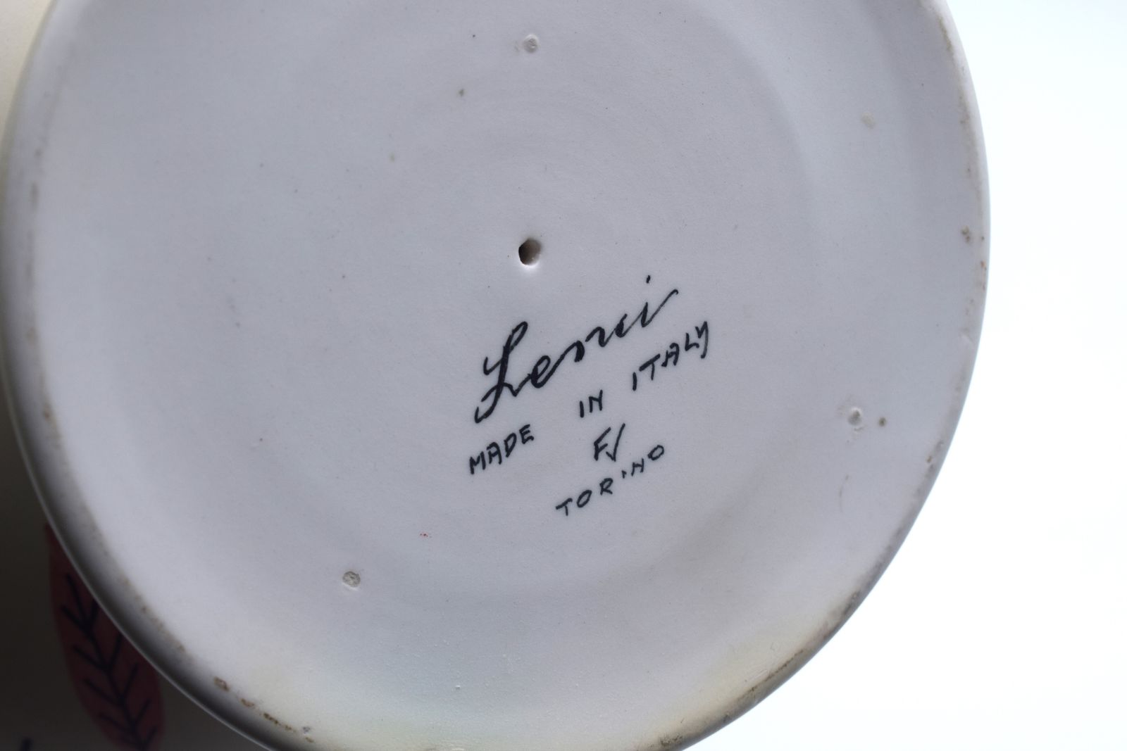 Cestino In Ceramica Lenci, Italia, Anni '30 Circa. photo furniture