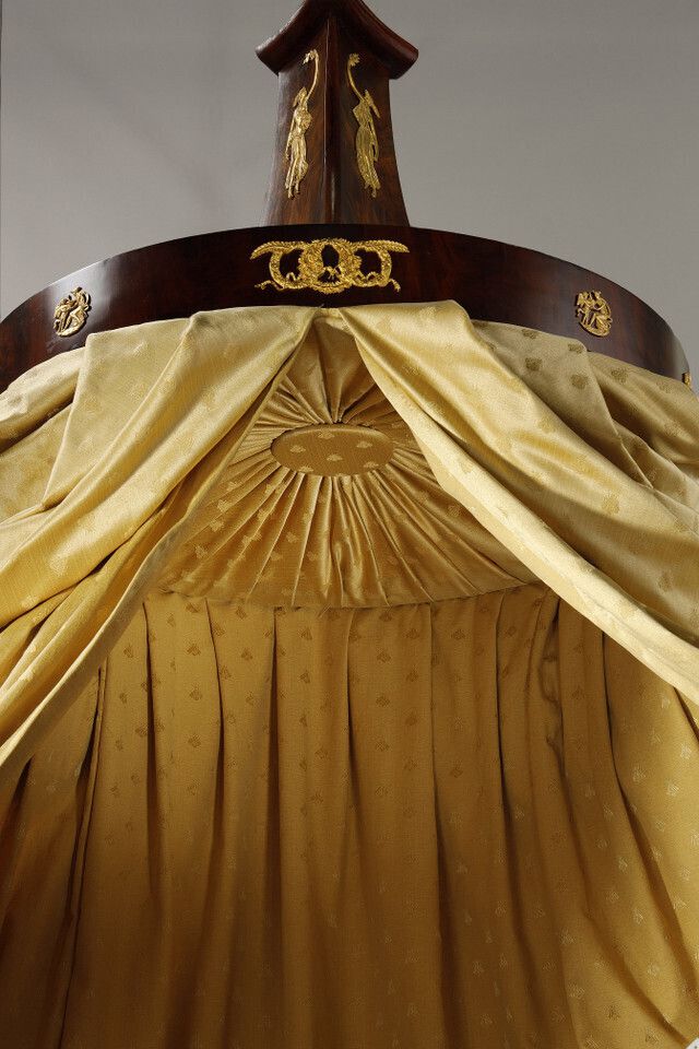 Empire Period Bed With Canopy, 1800s photo Furniture