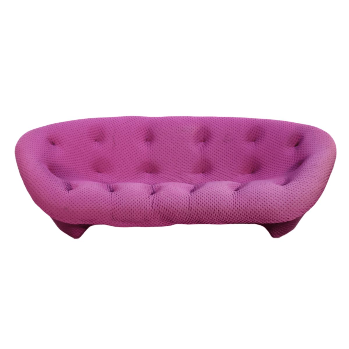 Ligne Roset High Back Magenta Ploum Sofa By Ronan & Erwan Bouroullec