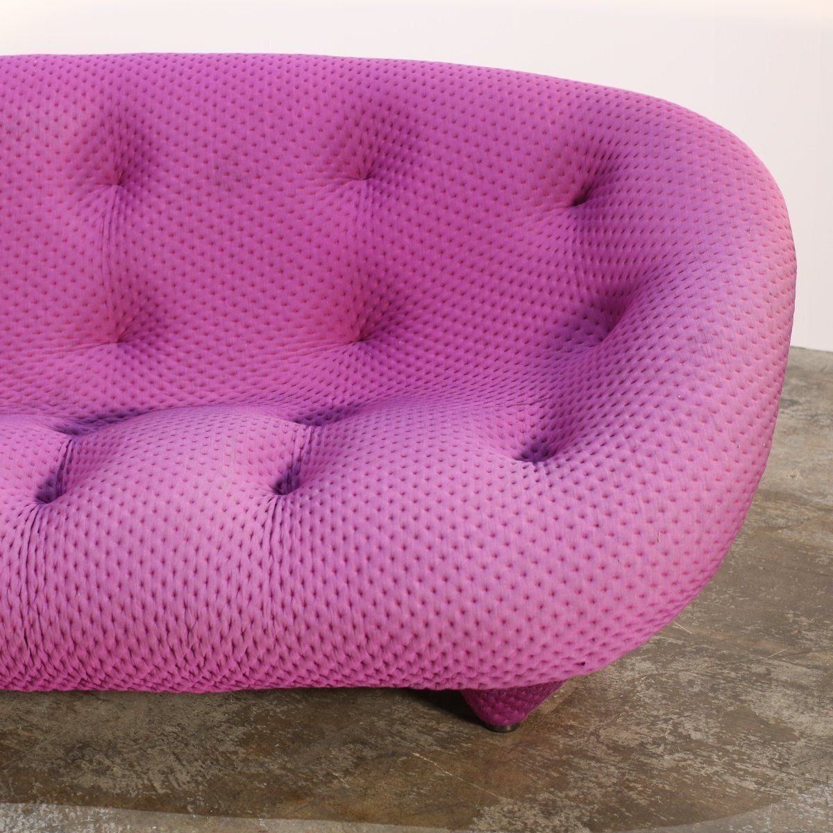 Ligne Roset High Back Magenta Ploum Sofa By Ronan & Erwan Bouroullec photo Furniture