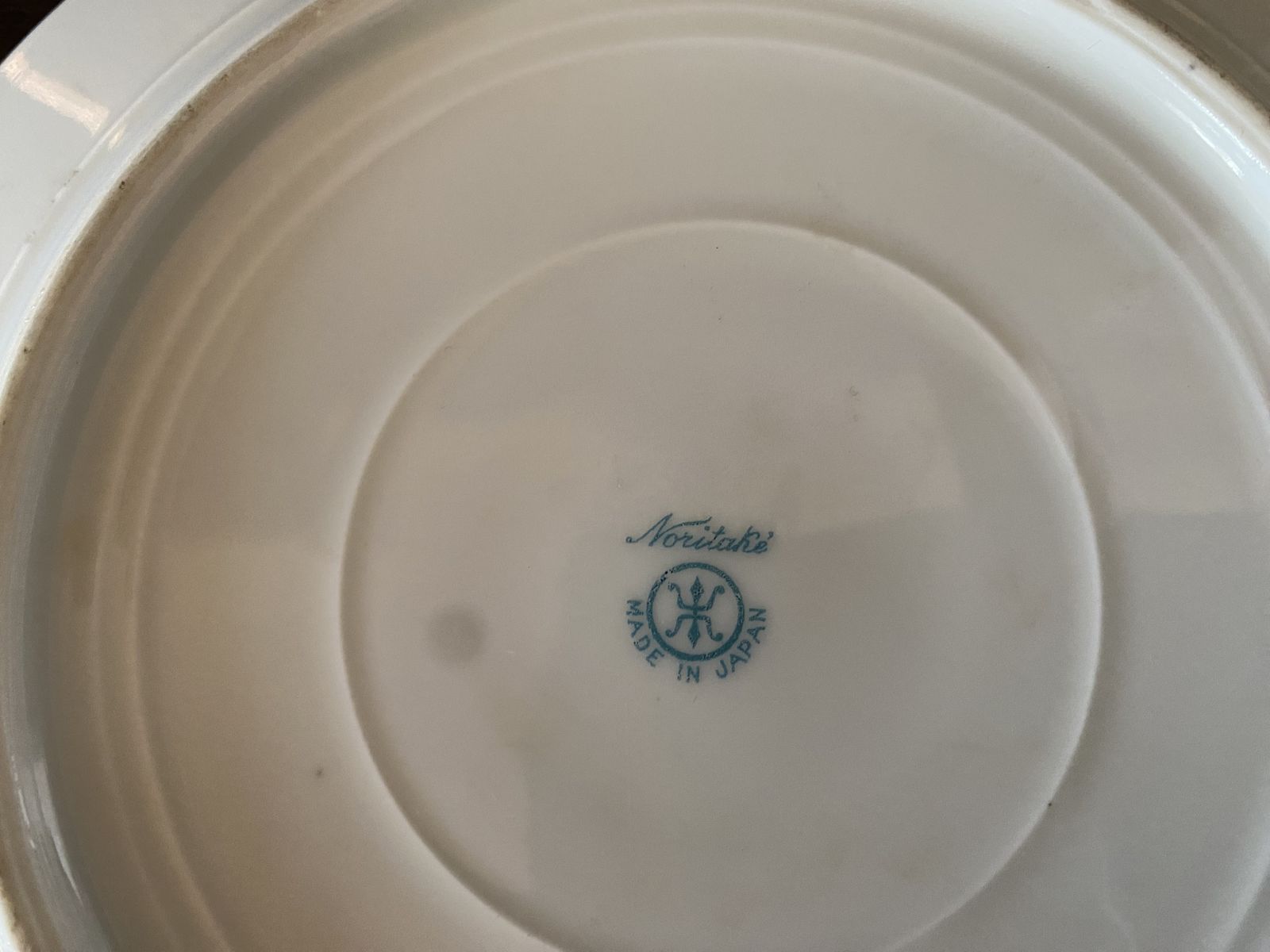A Pair Of Noritake Cabinet Plates Porcelain photo furniture