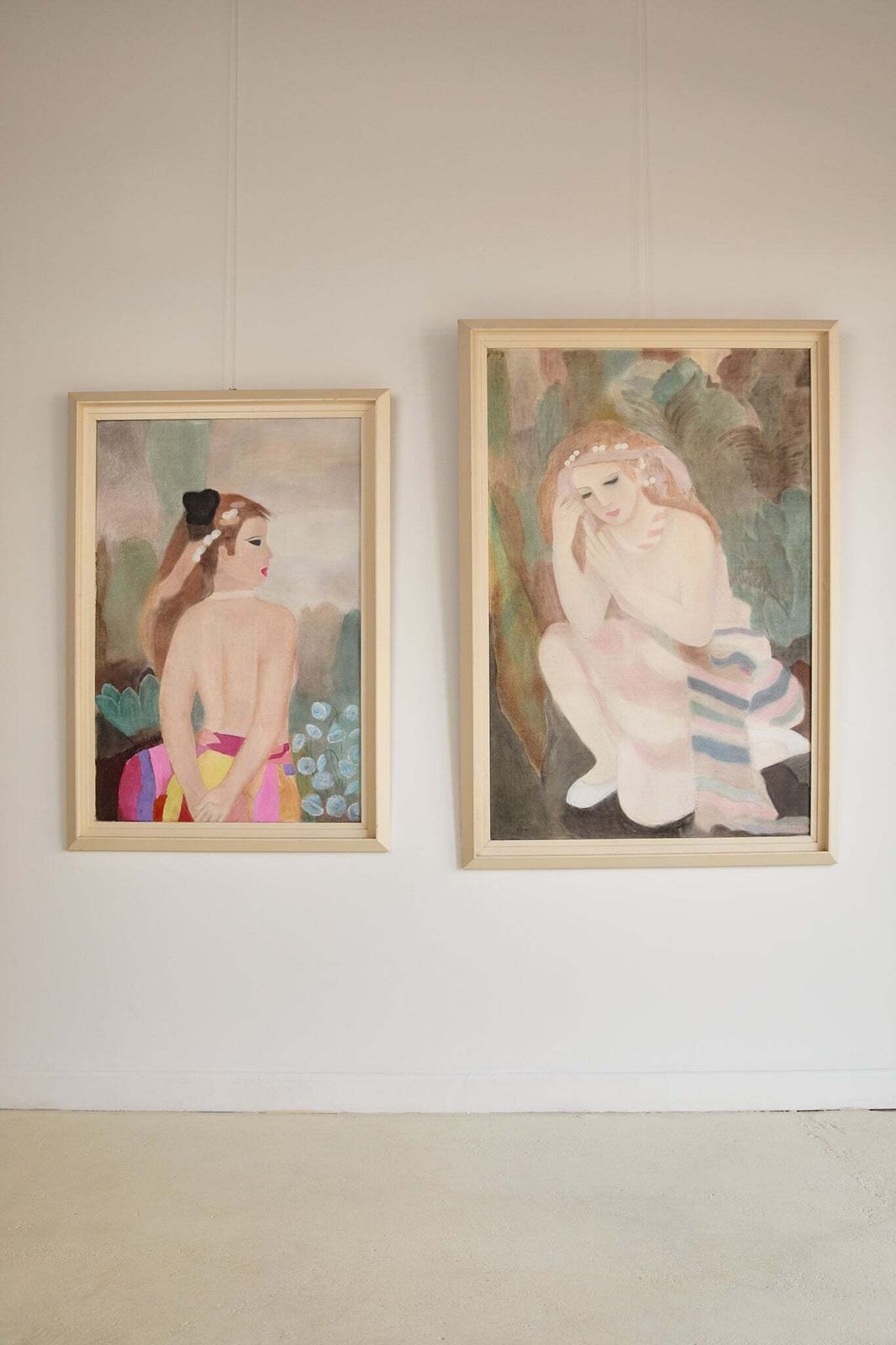 photo furniture Marie Laurencin Inspired Girl With Colourful Skirt
