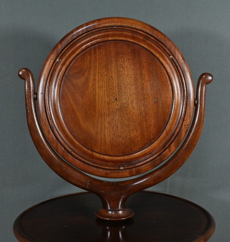 Furniture Solid Mahogany Barber Shop, Restoration Period – Early 19th Century photo