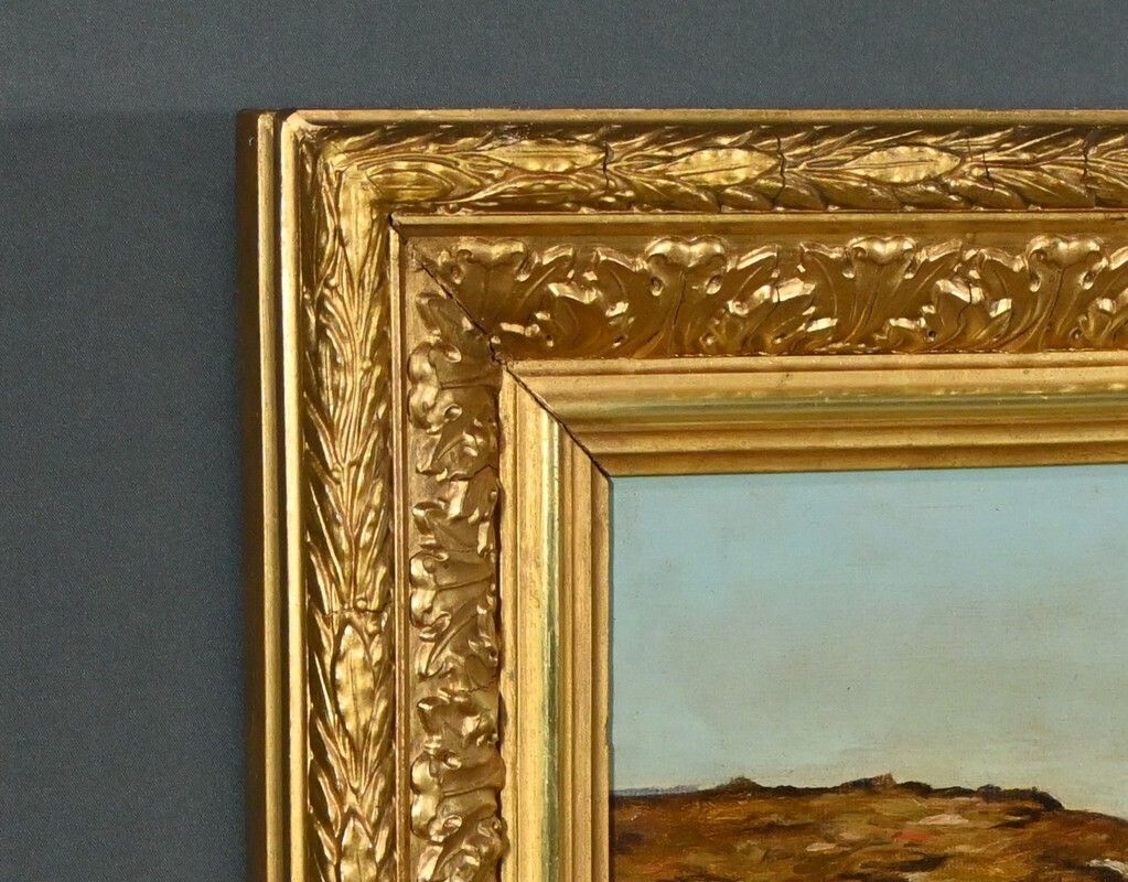 Oil Painting, Signed A.Derémy – 1902 photo Art