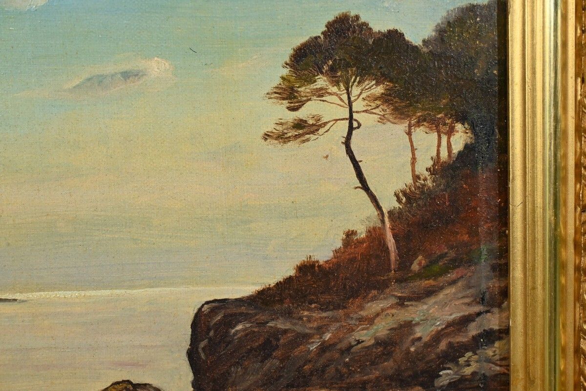 Oil Painting, Signed A.Derémy – 1902 photo buy