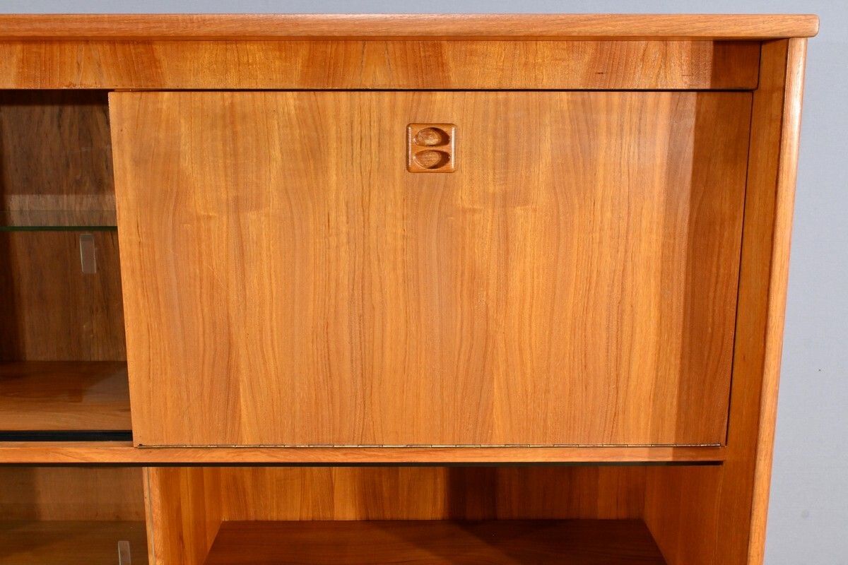 photo furniture Scandinavian Buffet In Blond Teck 1970