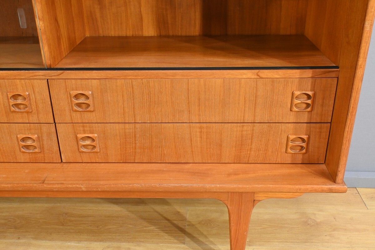 photo for sale Scandinavian Buffet In Blond Teck 1970