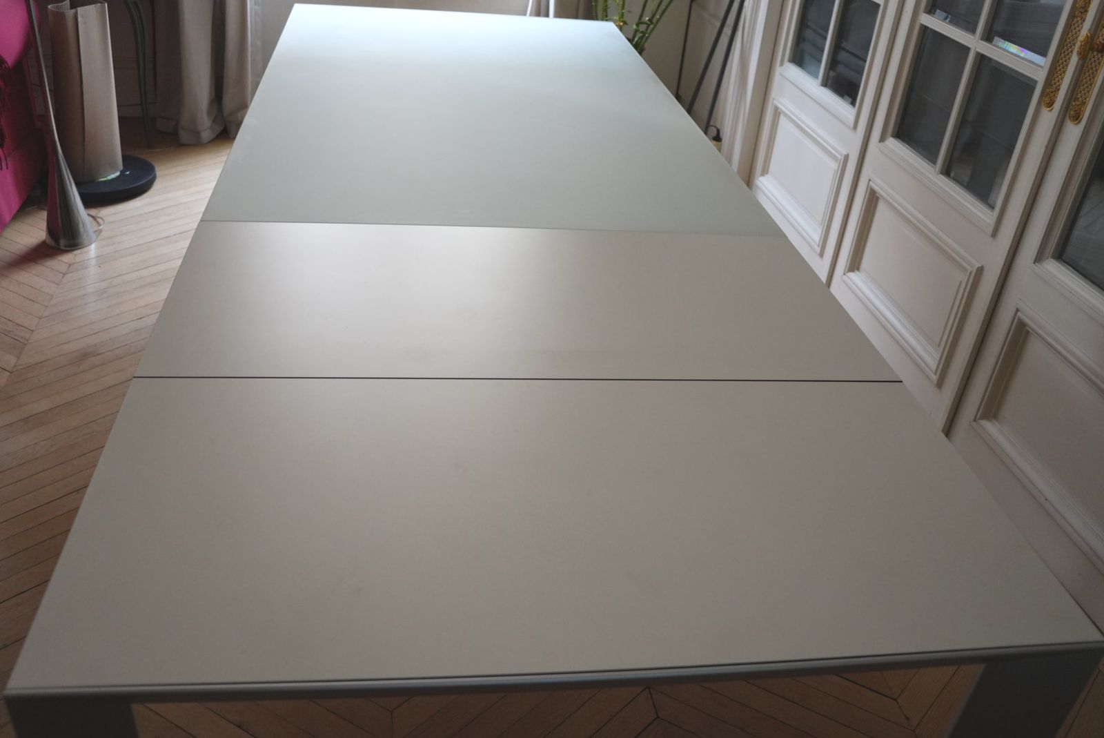 Grande table à manger italienne extensible (260 cm), modèle Nori par Bartoli Design pour Kristalia. photo buy