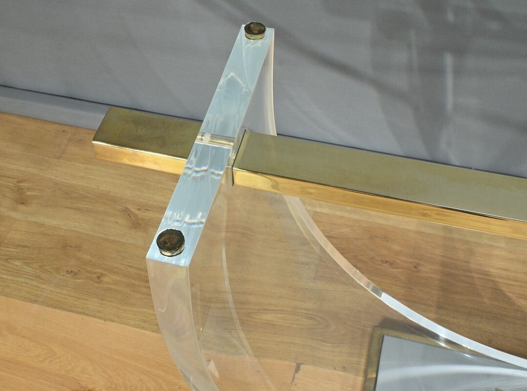 C. Hollis Jones Glass Table For Belgo Chrom – 1970 photo 2370.0