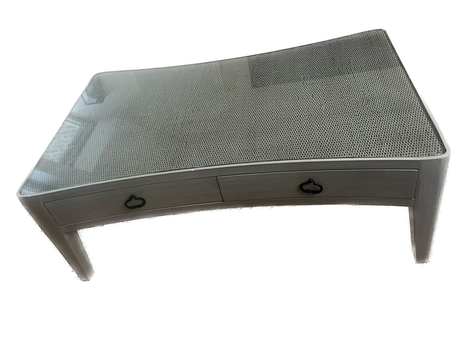 Nordic Curved Wooden Coffee Table