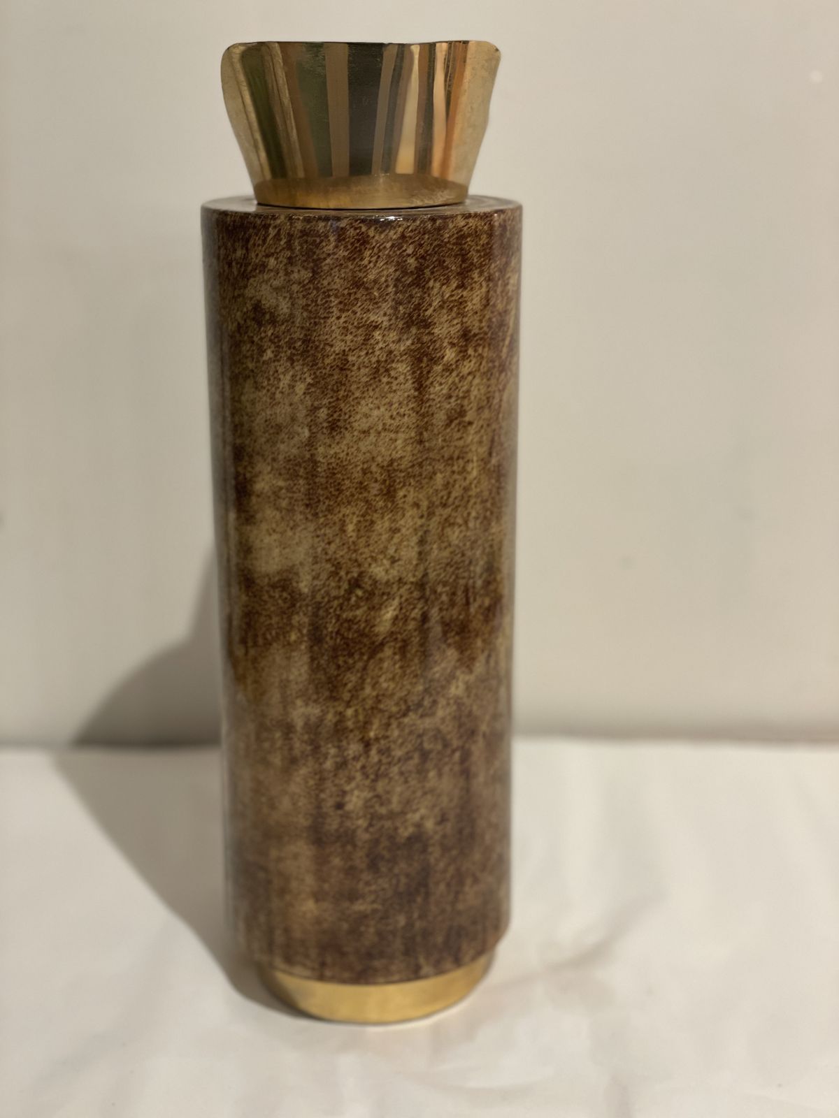 Aldo Tura Flask Jug. Goat Skin. photo furniture