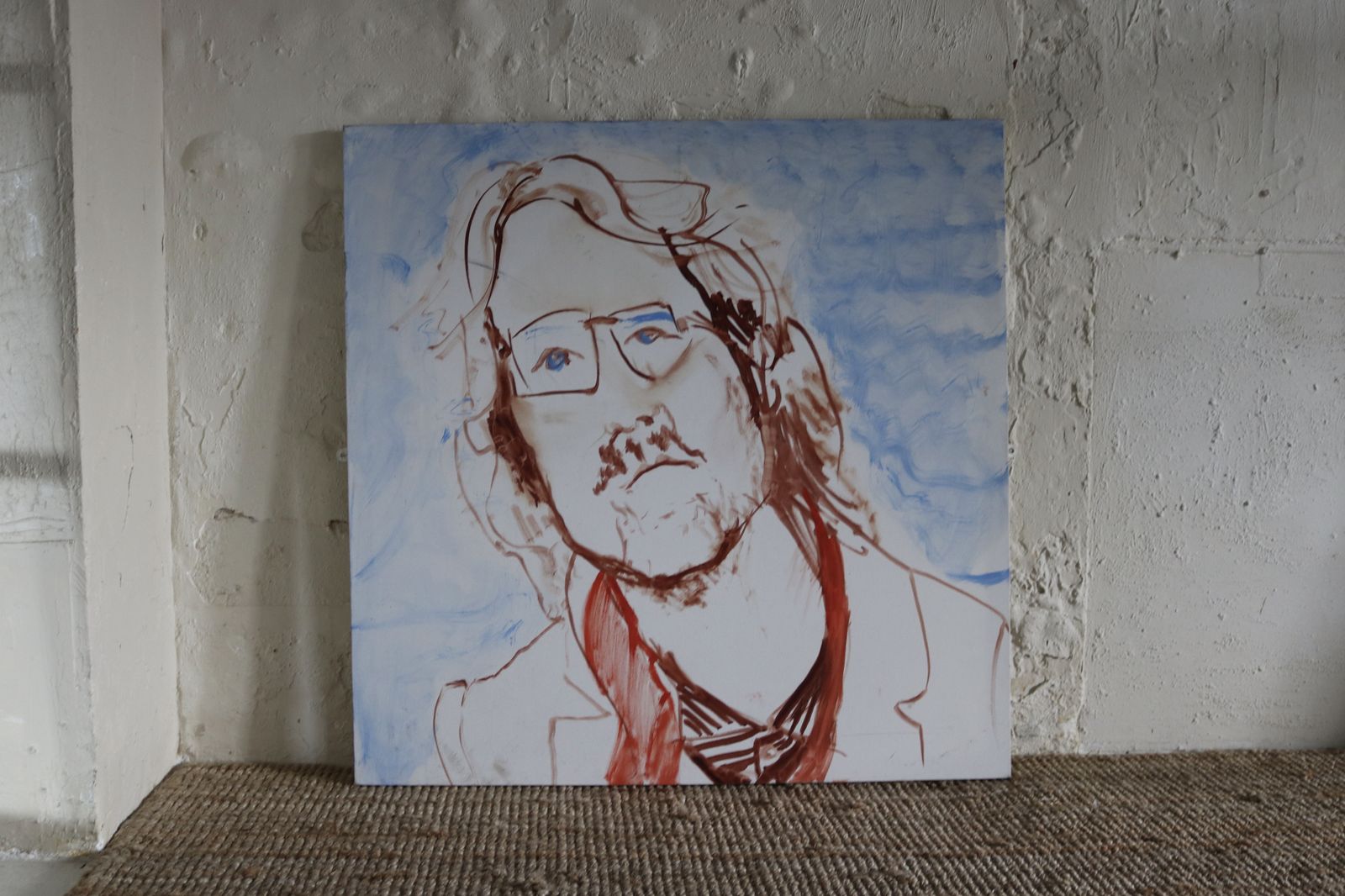 photo furniture Portrait Of A Man Oil On Canvas