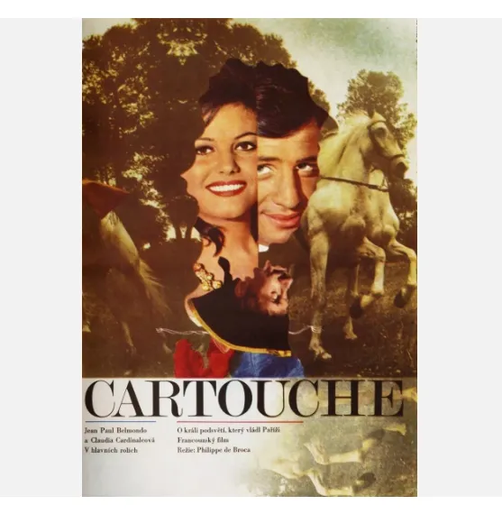 Jean Paul Belmondo Collection 4 X Movie Posters Original Czech Poster Design