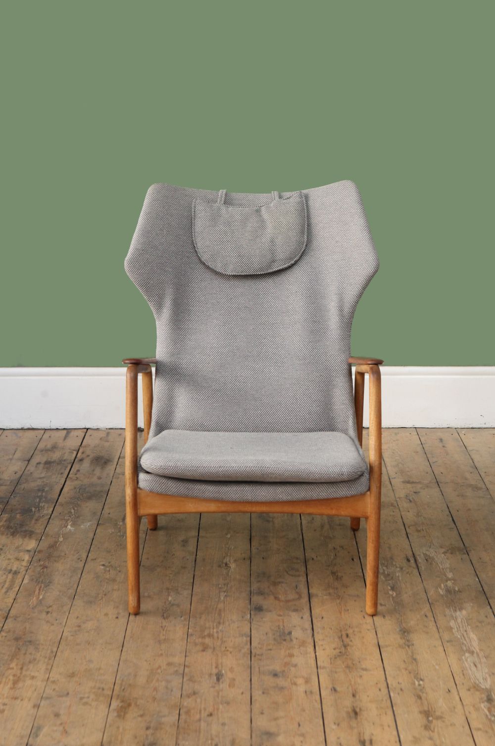 Aksel Bender Madsen Wingback Lounge Chair For Bovenkamp, 1950s