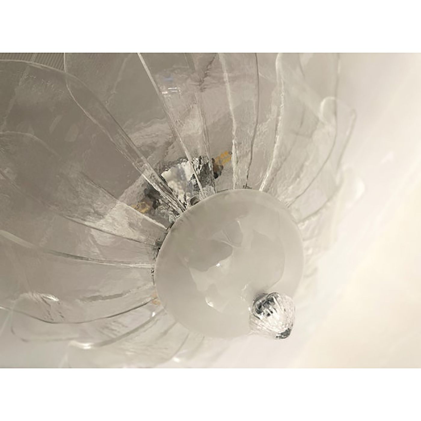 Murano Style Glass Sputnik Chandelier Flush Mount, Mazzega Zuccheri Venini Barovier Style photo buy