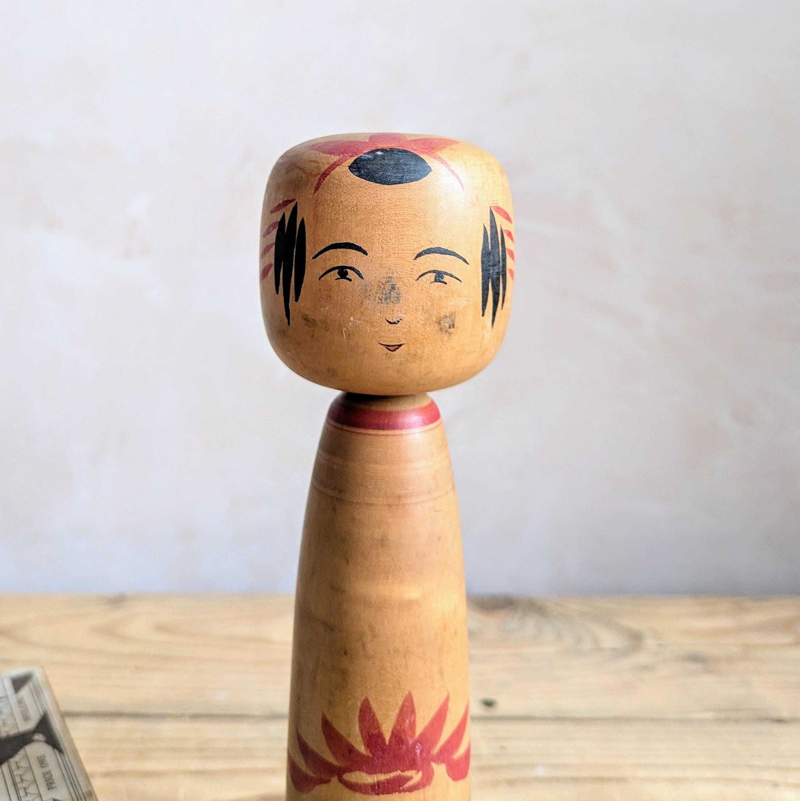 Vintage Japanese Kokeshi Doll C1950 photo furniture
