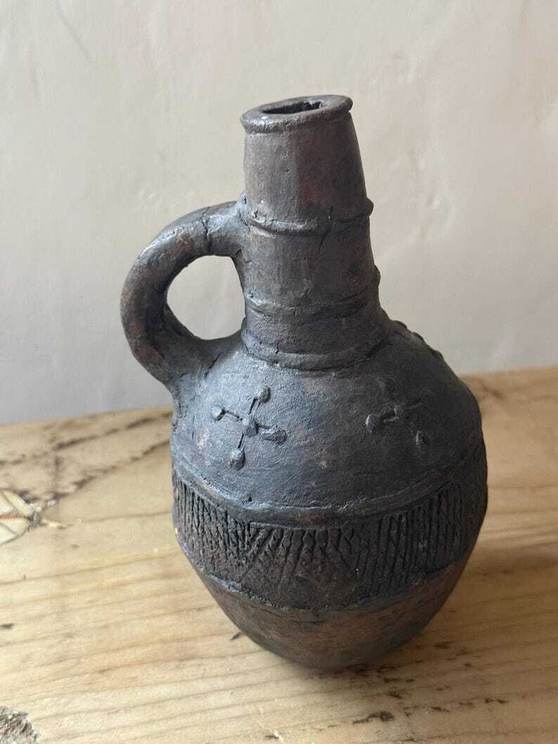 Antique Belgian Congo Vessel, 1900s
