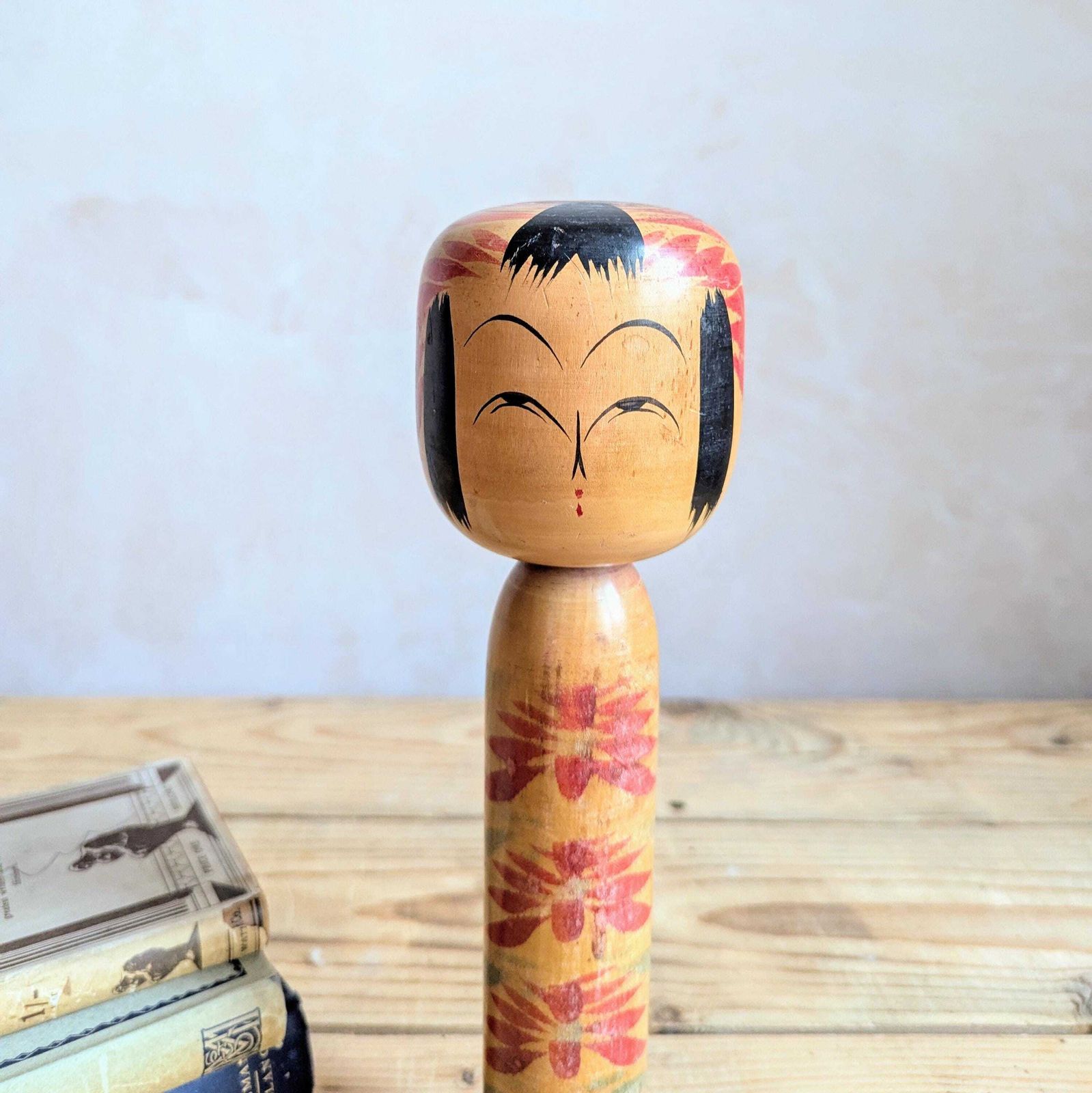 Vintage Japanese Kokeshi Doll C1950 photo furniture