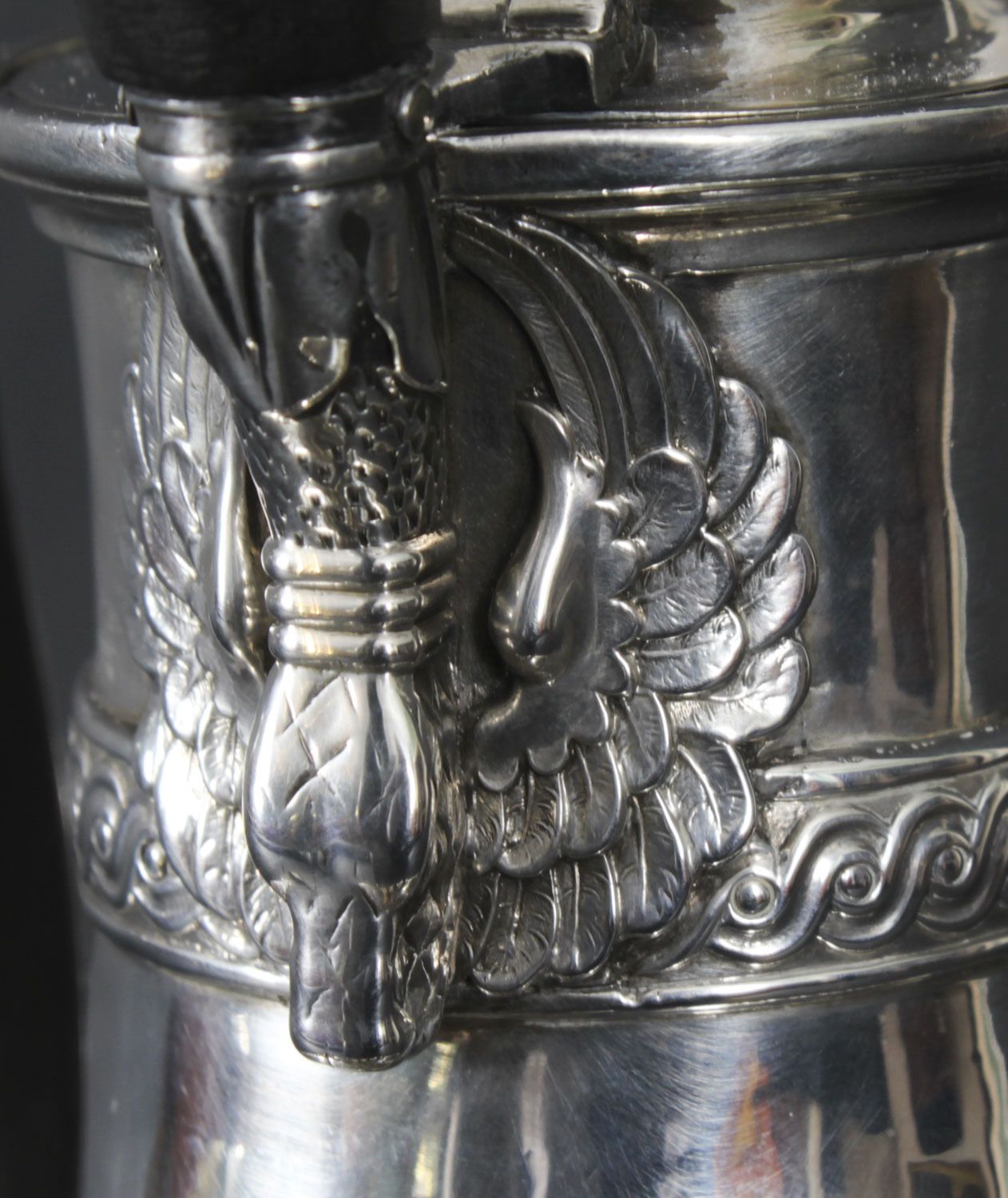 Antique Paul Storr Sterling Silver Coffee Biggin On Stand 1809 19th C photo buy