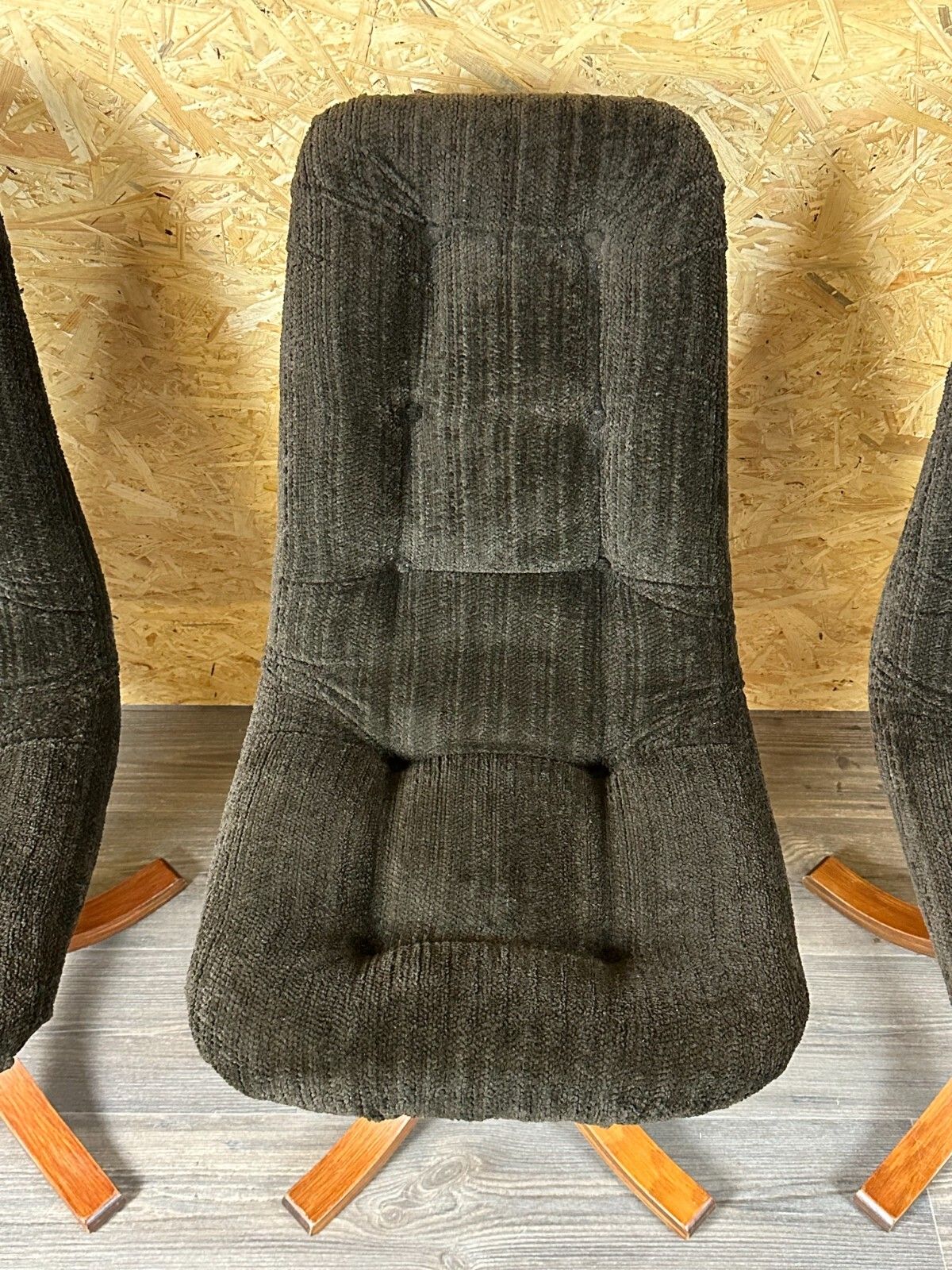 photo furniture 3x 60s 70s Chair Swivel Dining Chair Mid Century Danish Modern Design