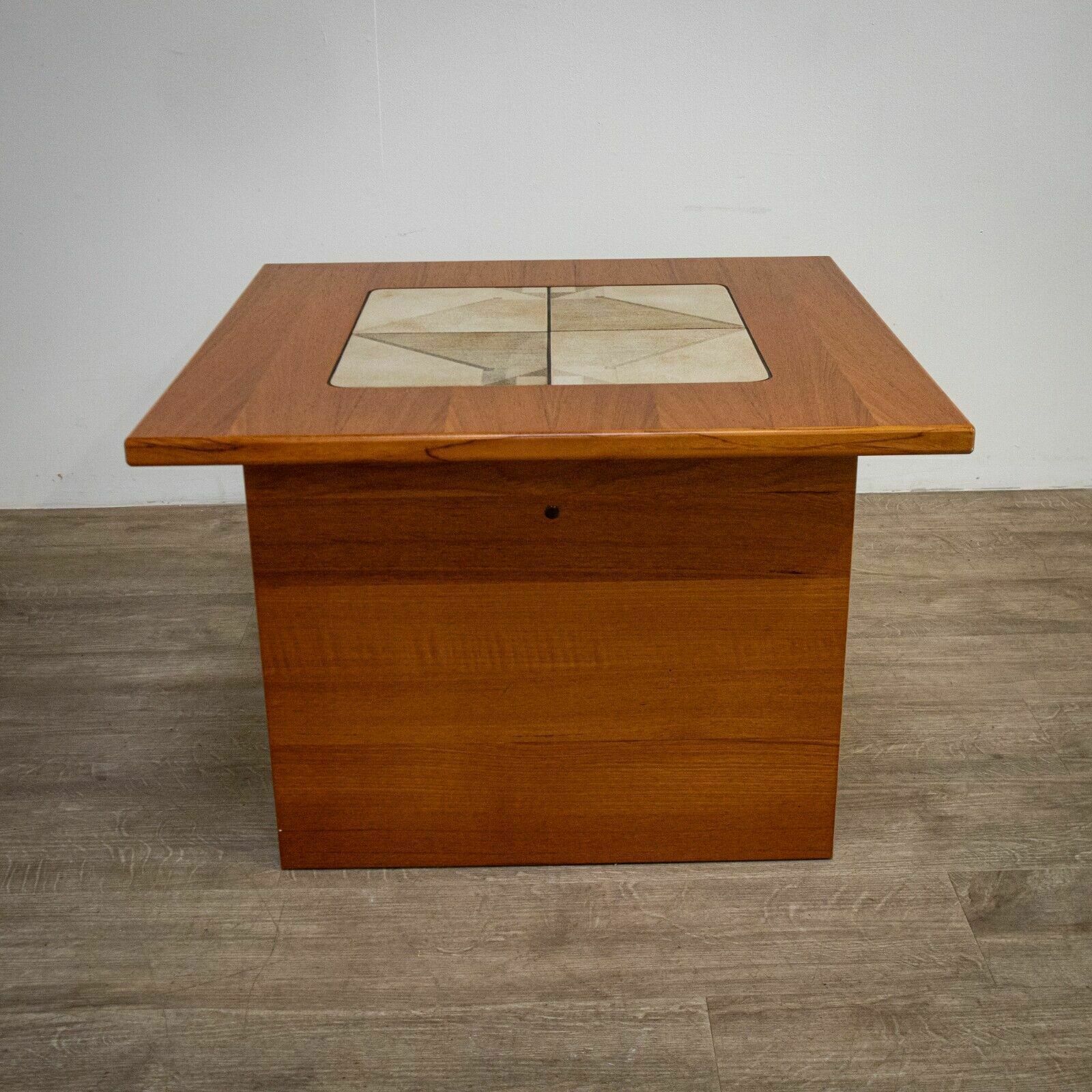 Danish Gangsø Møbler Mcm Tiled Teak Coffee Table photo furniture