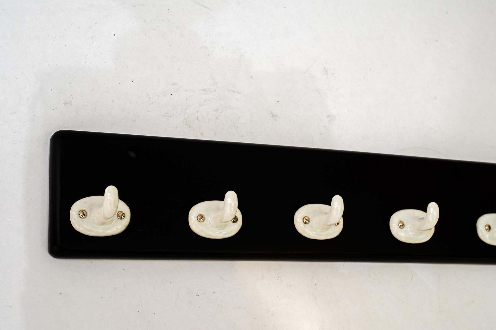 Art Deco Kitchen Board With 5 Hooks, Circa 1920s photo Home Decor