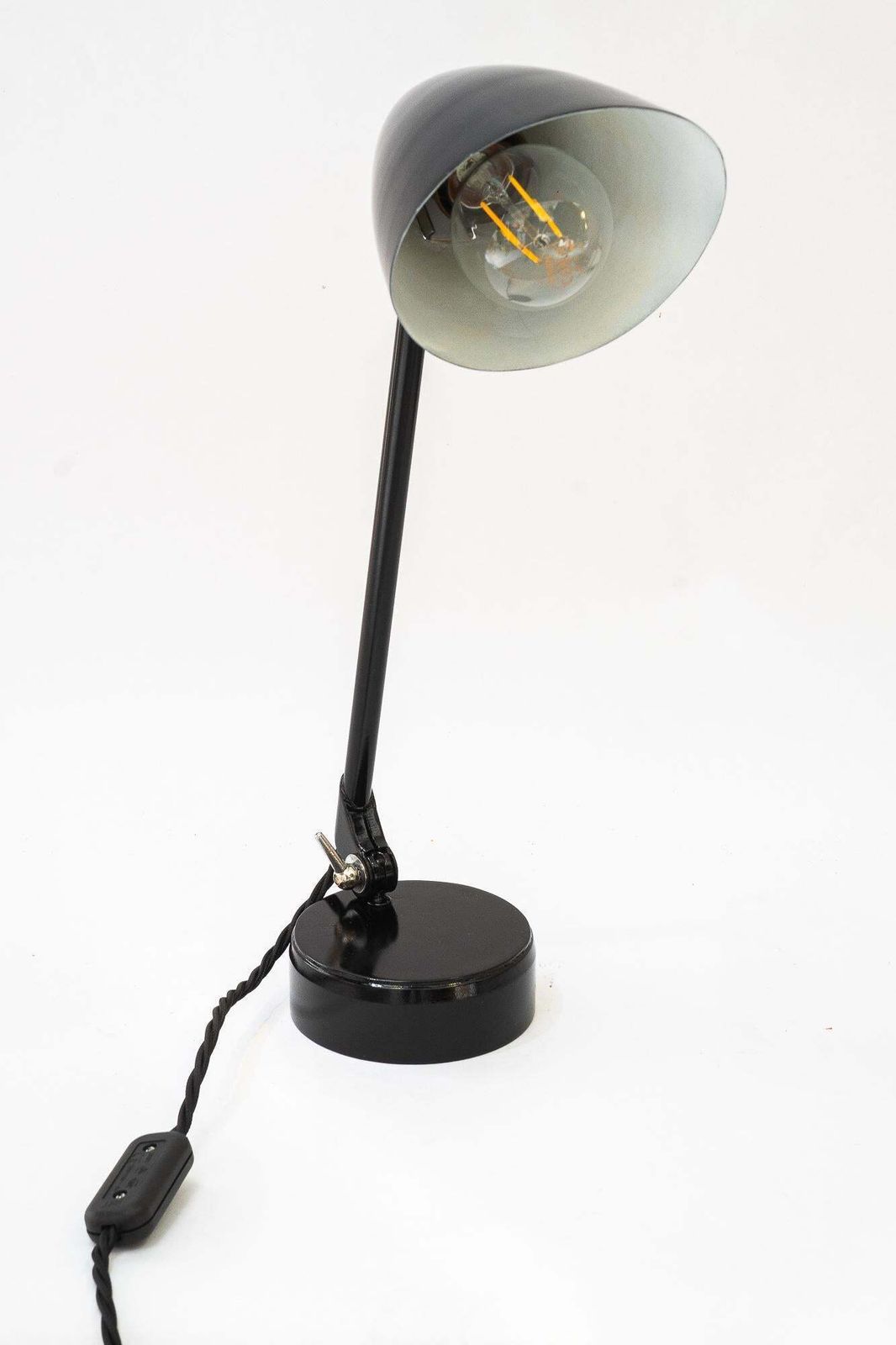 Rare Model Of A Swiveling Art Deco Table Lamp Vienna Around 1920s photo furniture