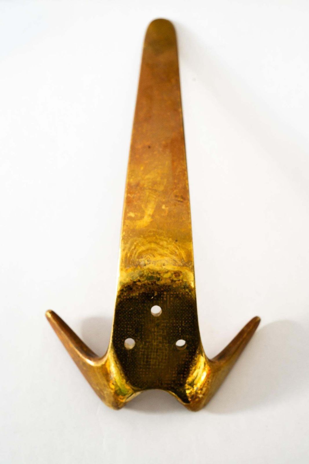 Carl Auböck Model #4056 Brass Wall Hooks 1950s (Priced And Sold Per Piece) photo 254.0