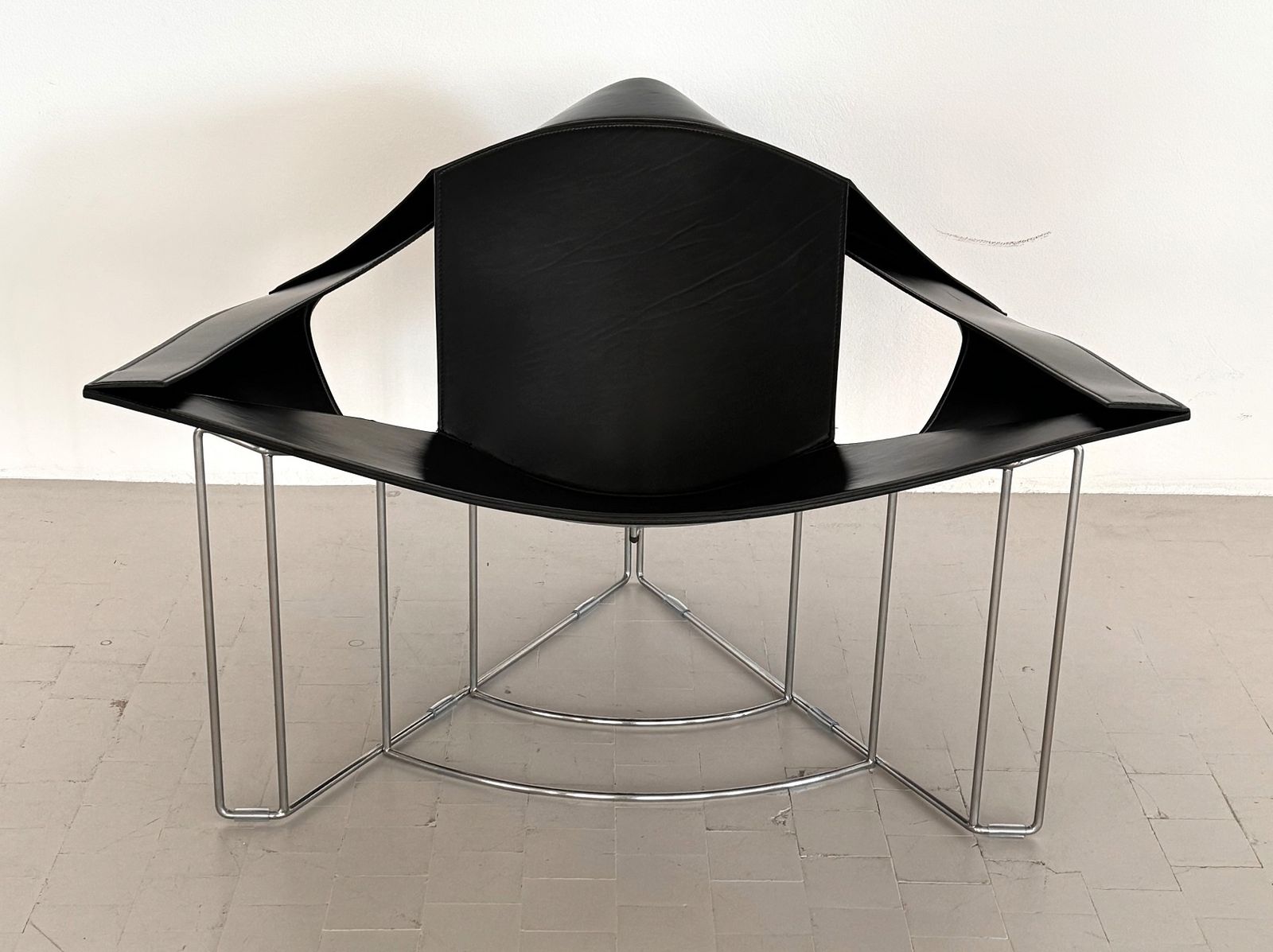 Matteo Grassi Sculptural Lounge Chair 'Equity' By Jacques Harold Pollard, 1987 photo 3400.0