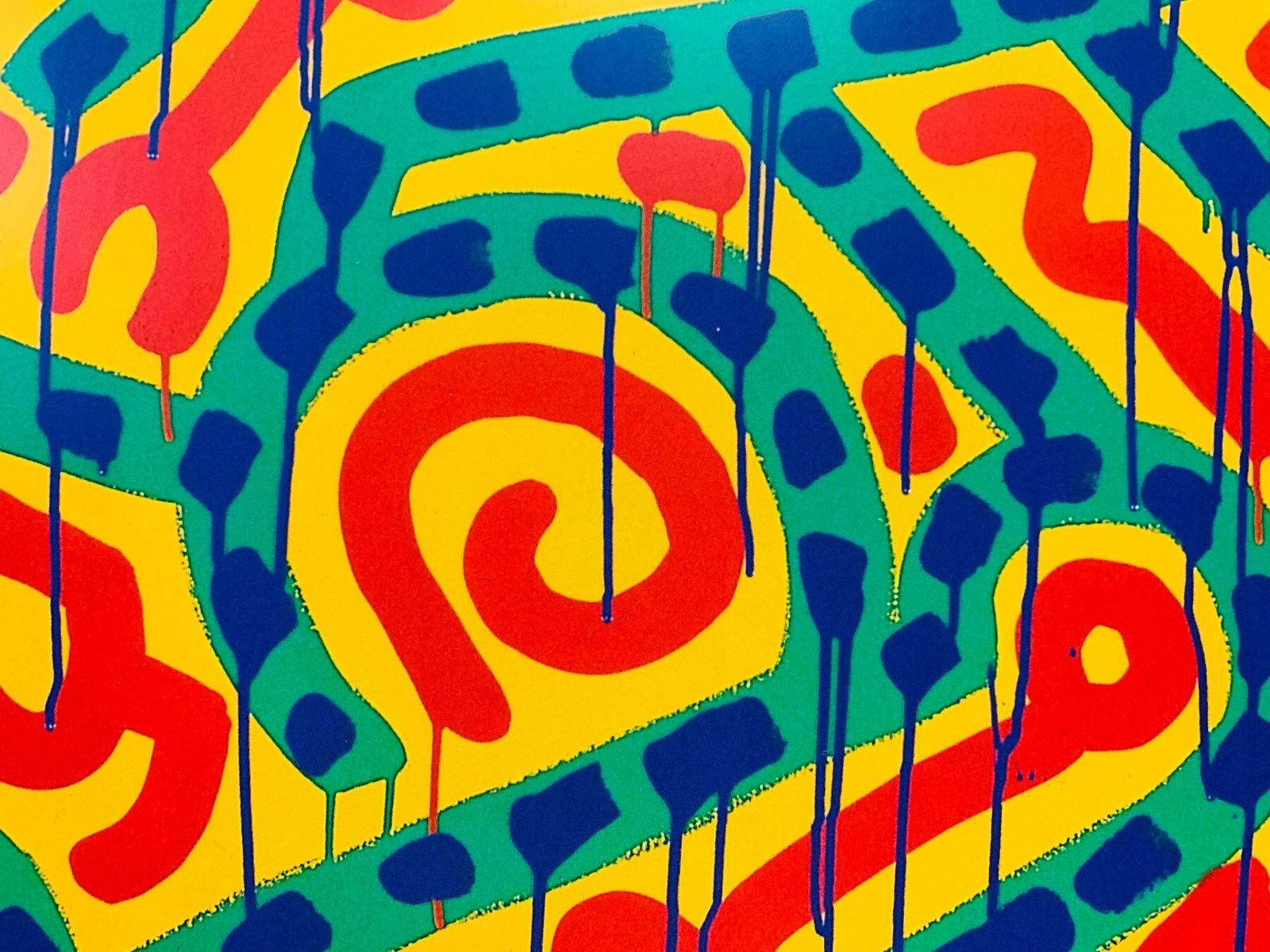 photo for sale Keith Haring   San Francisco Museum Of Modern Art (1998)   Vintage Exhibition Poster