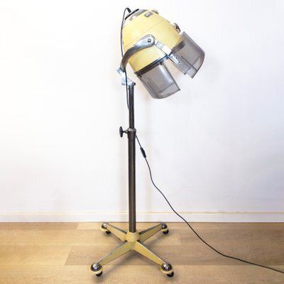 Hair Salon Dryer Floor Lamp By Henry Colomer, 1960s photo Lighting