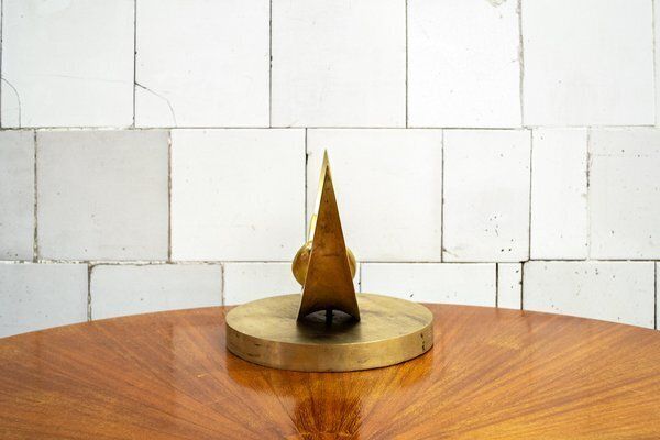 F. Fiamingo, Abstract Sculptuur, Jaren 1970, Brons photo for sale