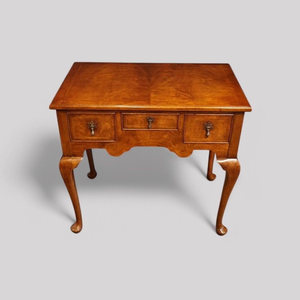 Queen Anne Style Walnut Lowboy photo 1175.0