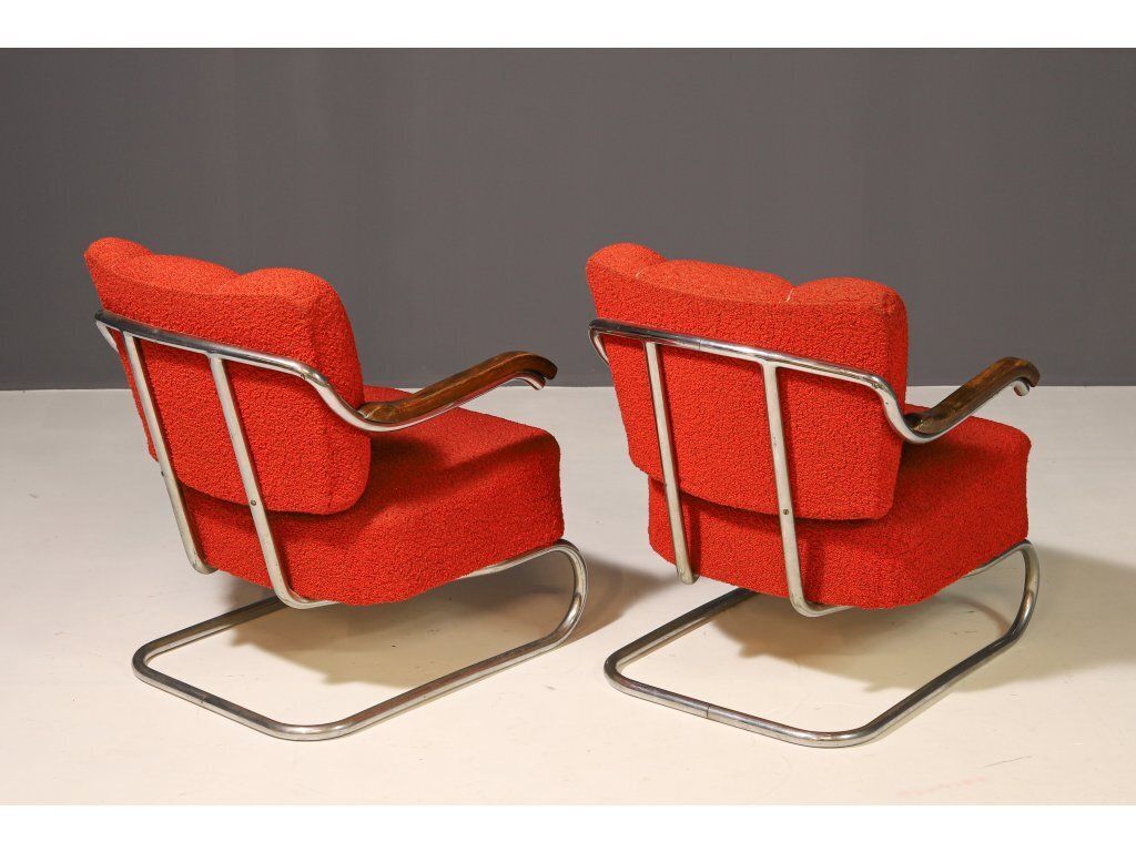 Pair Of Cantilever Armchairs Bauhaus | Thonet, 1930s photo 1733.0