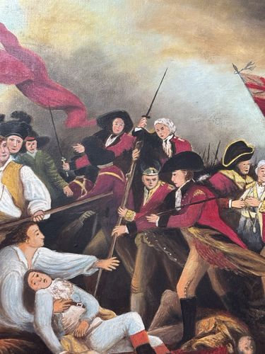 photo furniture Historic After John Trumbull 'The Battle Of Bunker Hill' Artist Robert Lawson